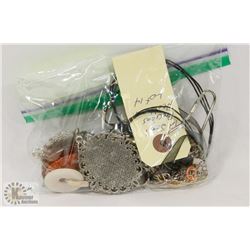 LOT OF 12 ASSORTED SEMI PRECIOUS NECKLACES