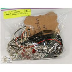 LOT OF 23 ASSORTED NECKLACES