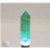 Image 1 : #104-GREEN  FLUORITE CRYSTAL QUARTZ  HEALING STONE