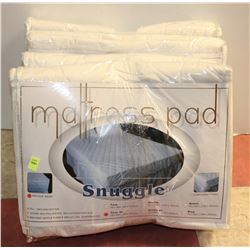 LOT OF 4 TWIN XL MATTRESS PADS