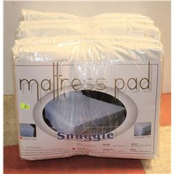 LOT OF 5 TWIN XL MATTRESS PADS