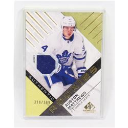 AUSTON MATTHEWS ROOKIE JERSEY CARD 320/399.