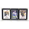 Image 1 : LOT OF 3 CONNOR MCDAVID CARDS INCL OPEECHEE