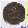 Image 1 : UPPER CANADA 1850 HALF PENNY.