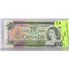 Image 1 : 1969 CANADIAN $20 REPLACEMENT BILL.