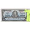 Image 1 : 1937 CANADIAN $5.00 BILL.