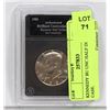 Image 1 : KENNEDY B UNC HALF DOLLAR IN CASE.