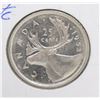 Image 1 : BRILLIANT UNC 1953 SHOULDER FOLD 25 CENT 1ST YEAR