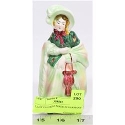 LADY FIGURINE MADE IN GERMANY