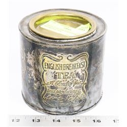 VINTAGE SILVER PLATED ENGLISH BREAKFAST TEA