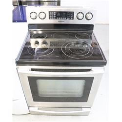 SAMSUNG STAINLESS STEEL STOVE 30" X 25" X 37"