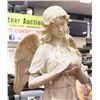 Image 3 : LARGE RESIN GARDEN STATUE - ANGEL