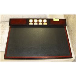 VINTAGE STYLE DESK ORGANIZER WITH 4 DIFFERENT