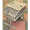 Image 1 : RUSTIC SOLID WOOD VEGETABLE BIN, 18.5"X26"X24.5".