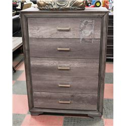 SHOWHOME 5 DRAWER CHEST OF DRAWERS