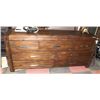 Image 1 : SHOWHOME 7 DRAWER DRESSER 74"X19"X31"H