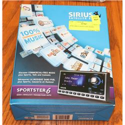 NEW SIRIUS SATELLITE RADIO