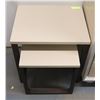 Image 1 : 2 TONE NESTING TABLE PAIR