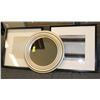 Image 1 : SHOWHOME ROUND MIRROR WITH 2 PICTURES
