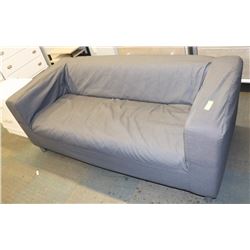 GREY FABRIC 68" LOVESEAT