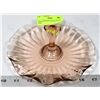 Image 1 : PINK DEPRESSION GLASS SERVER DISH