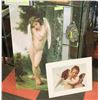 Image 1 : 2 CHERUB PRINTS 20 X 37 & 14 X 14