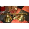 Image 1 : BRASS POOL TABLE LIGHT