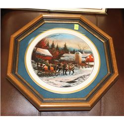 COMING HOME BY TERRY REDLIN COLLECTOR PLATE