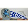 Image 1 : LOT OF 2 BEER SIGNS BUSCH AND SCHLITZ
