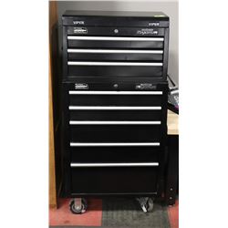 MASTERCRAFT MAXIMUM BLACK TOOL BOX WITH KEY