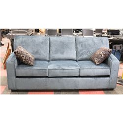 NEW VIVA BLUE FABRIC 81.5" SOFA