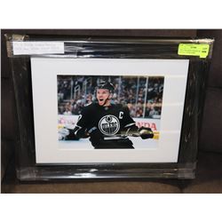 17X14 FRAMED CONNOR MCDAVID 2019 ALL STAR GAME