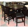 Image 1 : ESTATE SOLID DARK WOOD PUB-STYLE DINING