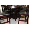 Image 2 : ESTATE SOLID DARK WOOD PUB-STYLE DINING
