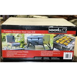 NEW NEXGRILL PORTABLE STAINLESS STEEL GAS