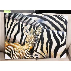 BABY ZEBRA PAINTING