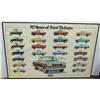 Image 1 : VINTAGE DEALER FORD SIGN FRAMED