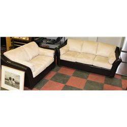 NEW MICROFIBER AND LEATHERETTE