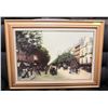 Image 1 : ESTATE COPPER TONE FRAMED PICTURE