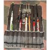 Image 1 : 7 ASSORTED ALUMINUM BASKETBALL BATS IN CASE