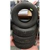 Image 1 : LOT OF 4 LT 235/75 R15 MUD AND SNOW TIRES