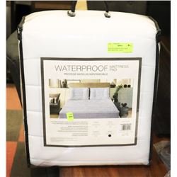 NEW WATERPROOF KING SIZE MATTRESS PAD , DEEP