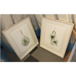 PAIR OF SHOWHOME FRAMED PICTURES