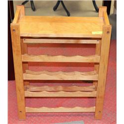 WOODEN WINE RACK