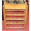 Image 1 : WOODEN WINE RACK