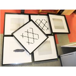 SHOWHOME 6 PC FRAMED PICTURE SET