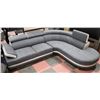 Image 1 : NEW BARCELONA 2 TONE DELUXE SECTIONAL, 105"X91"