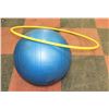 Image 1 : HULA HOOP SOLD WITH YOGA BALL