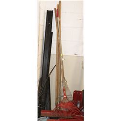 LOT OF RAKES