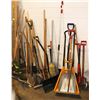 Image 1 : LARGE LOT OF YARD TOOLS